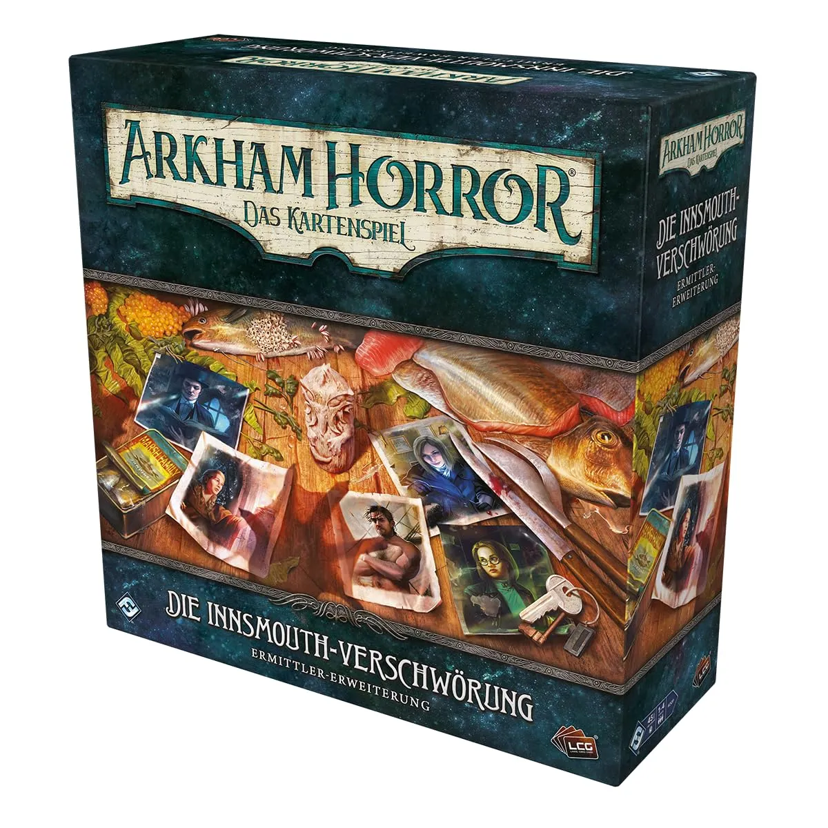 Arkham Horror Innsmouth-Ermittler Kartenspiel-Erweiterung Deutsch