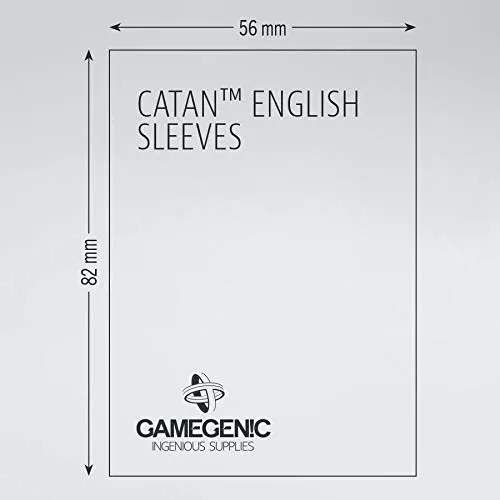 Gamegenic Prime Catan-Sized Sleeves Kartenhüllen 56x82 60 Stk