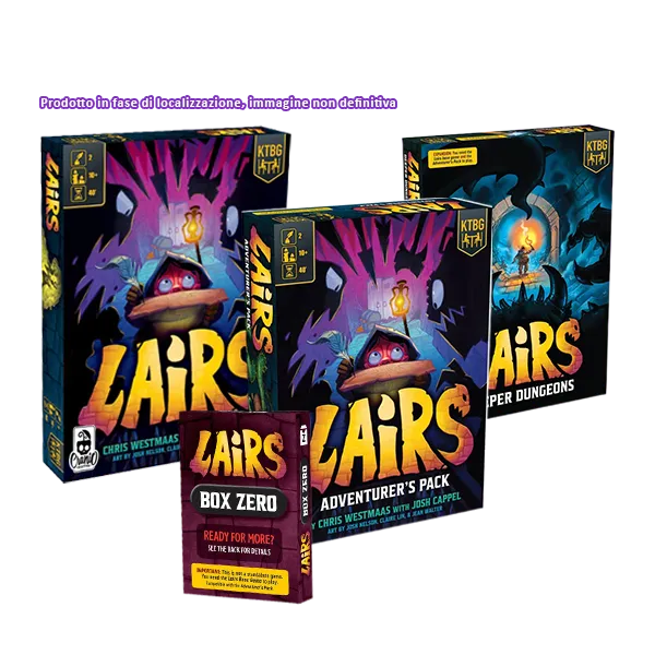 Cranio Lairs Deluxe Edition Brettspiel Familienspiel