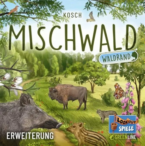 Lookout Mischwald Waldrand Erweiterung 36 Karten
