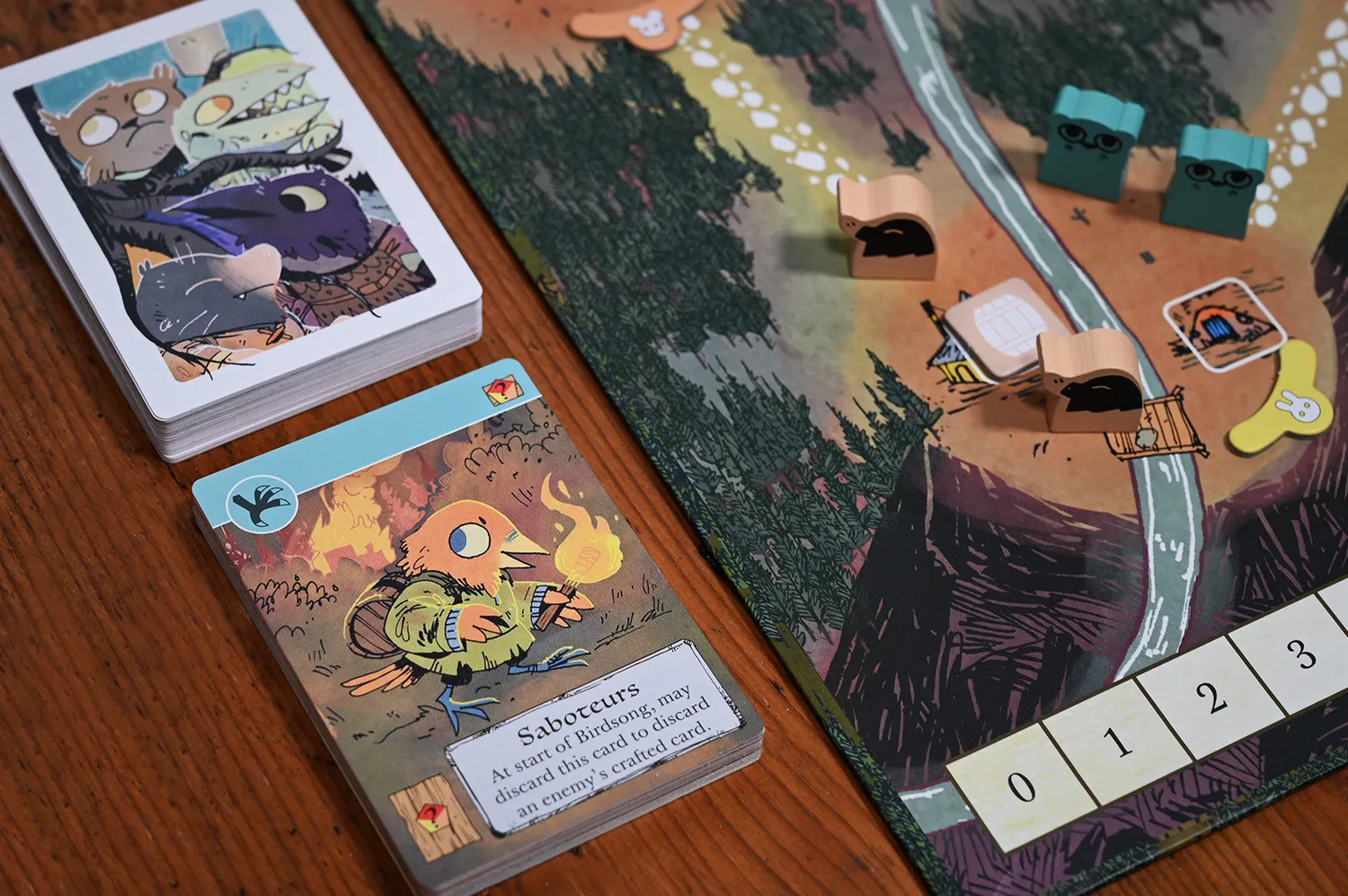 Leder Games Root Exiles and Partisans Deck 54 Karten