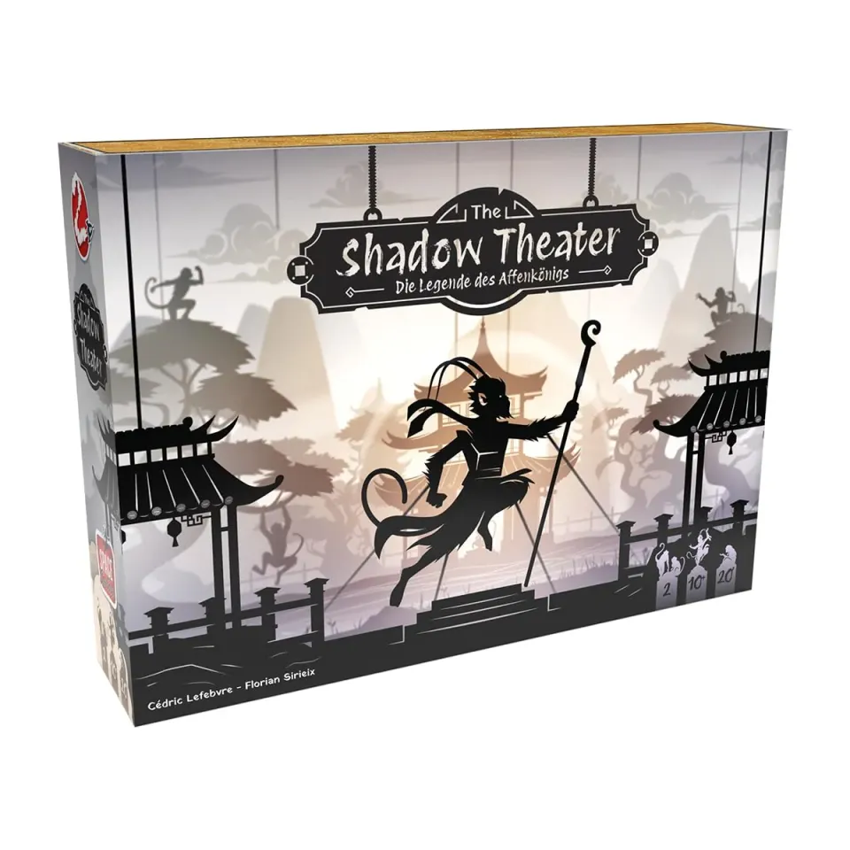 The Shadow Theater Worker-Placement Familienspiel Deutsch 2 Spieler