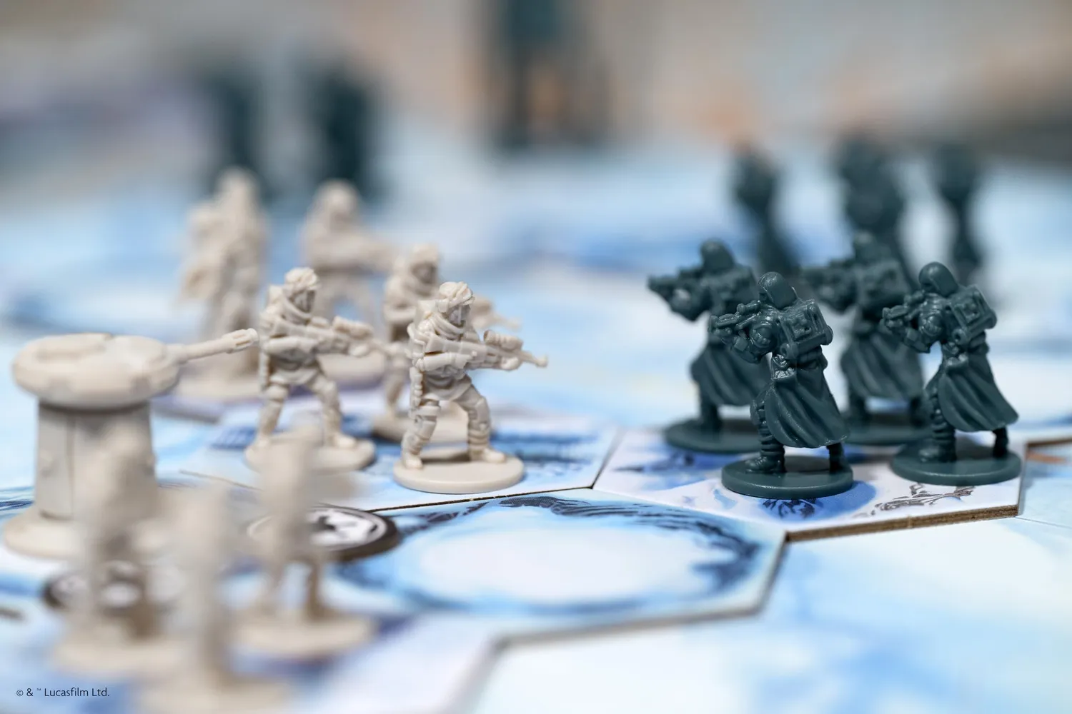 Star Wars Battle of Hoth Strategiespiel mit 74 Figuren