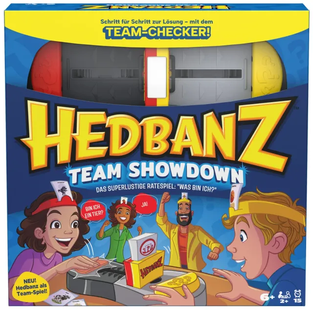 Spin Master Hedbanz Team Showdown Ratespiel 2 Teams