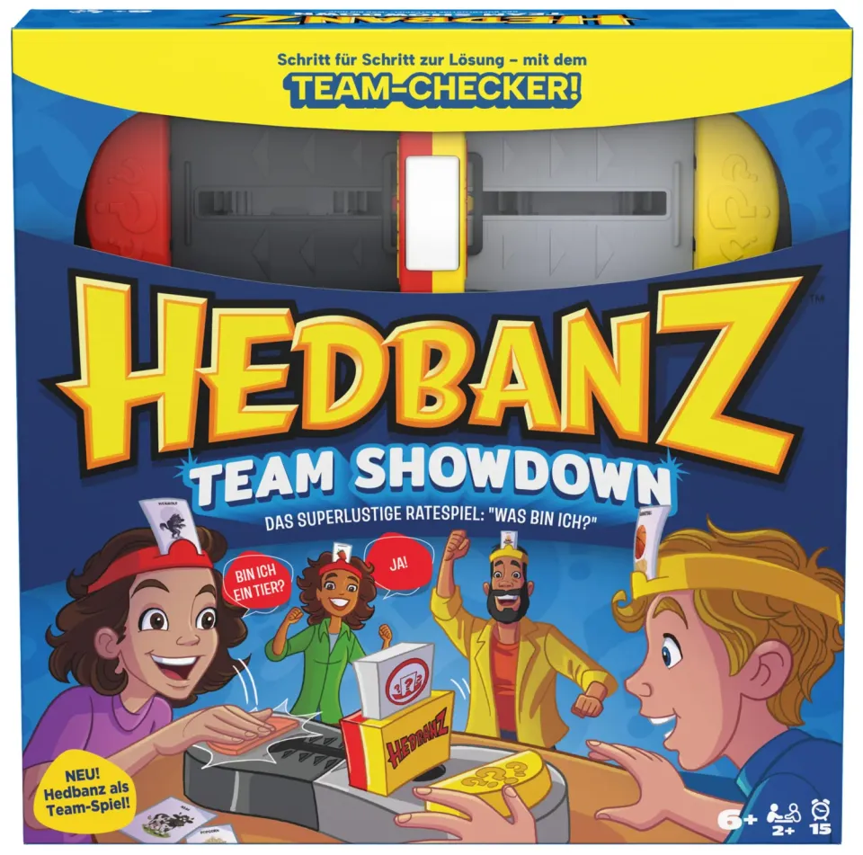 Spin Master Hedbanz Team Showdown Ratespiel 2 Teams