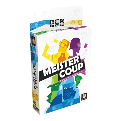 Funny Fox Meistercoup Kartenspiel Deutsch 3-6 Spieler