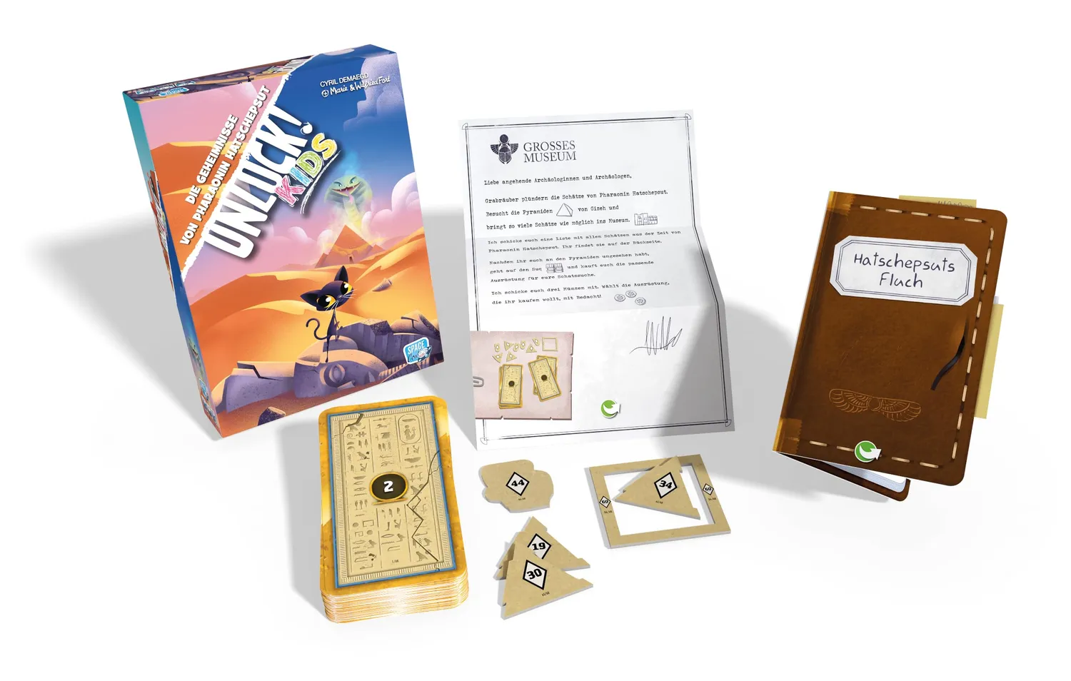 Space Cowboys Unlock Kids Hatschepsut Kinderspiel 1-4