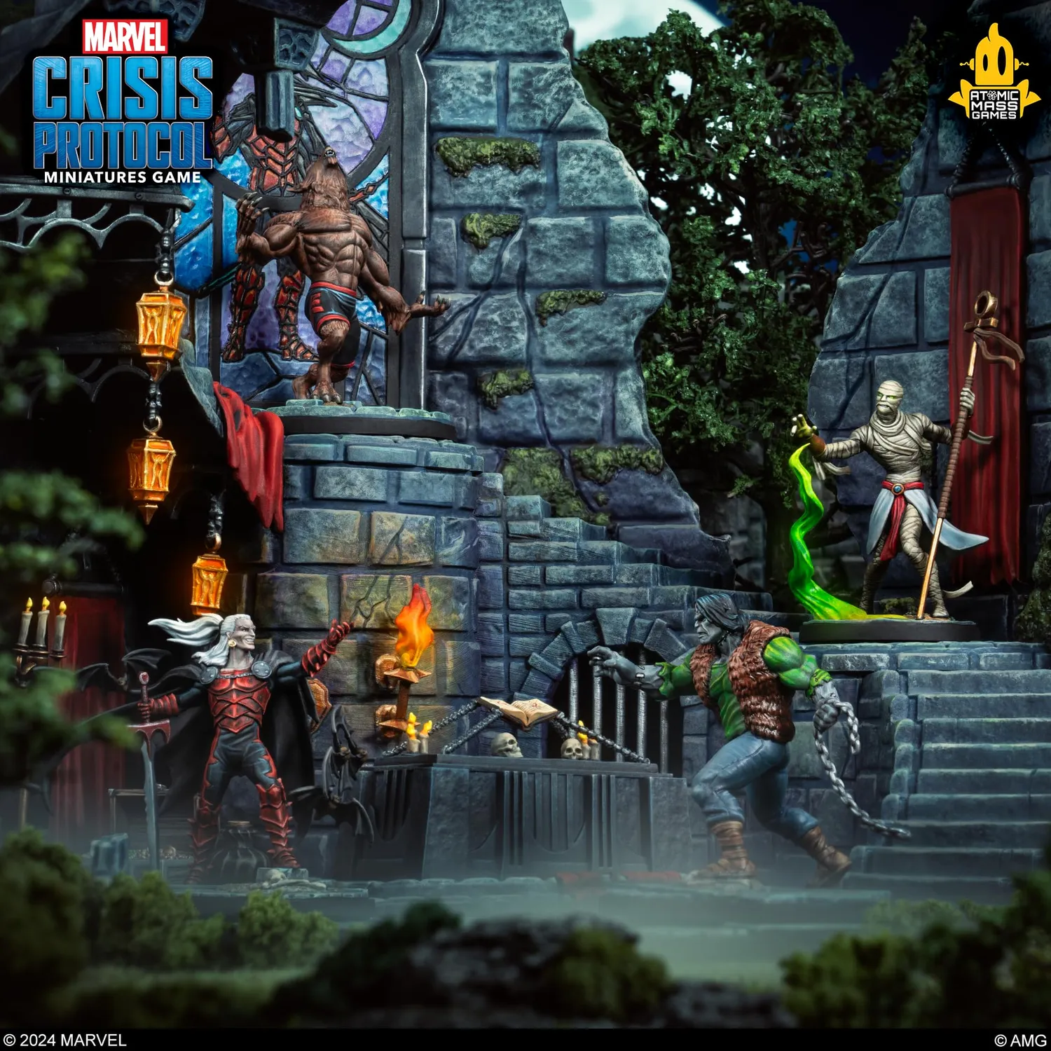 Asmodee Marvel Crisis Protocol Monsters Unleashed Erweiterung Deutsch
