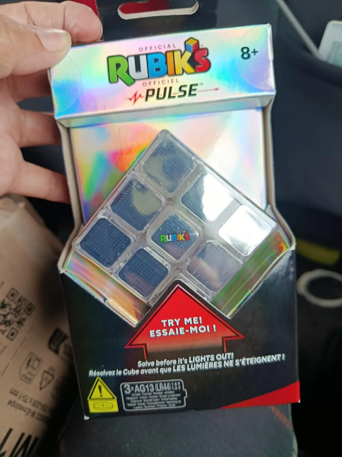 Rubik's Pulse 3x3 Zauberwürfel leuchtend mit Timer