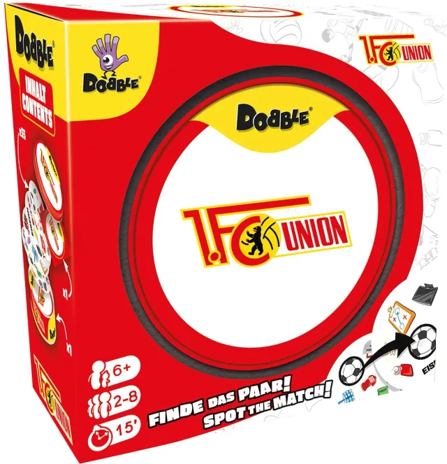 Dobble 1. FC Union Berlin Kartenspiel Familienspiel 55 Karten