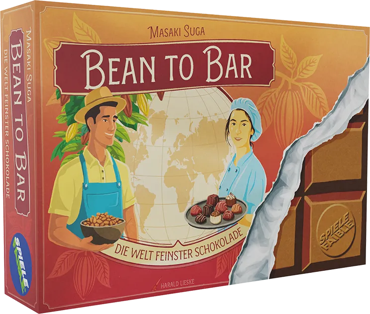 Spielefaible Bean to Bar Brettspiel Schokolade