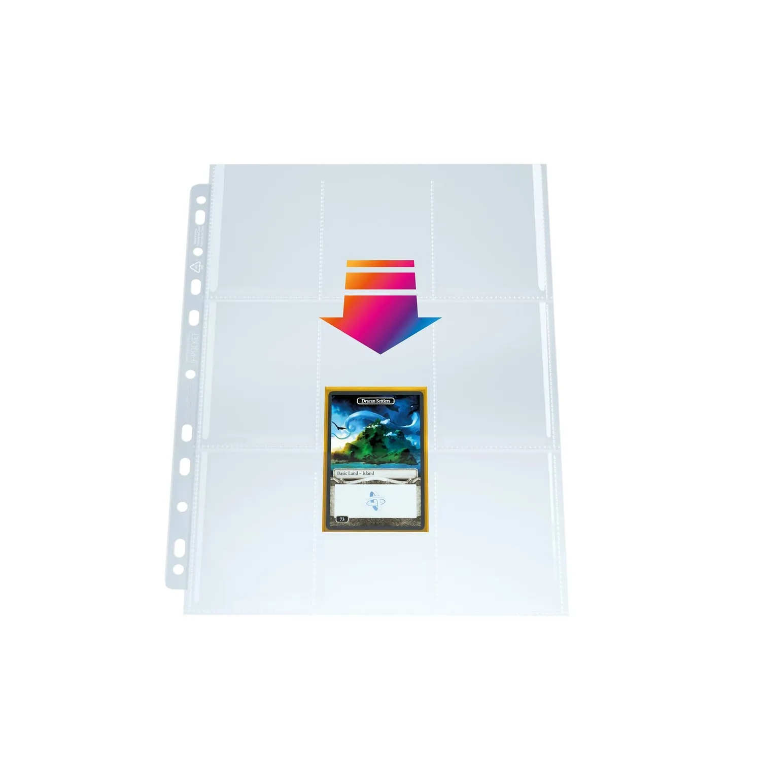 Gamegenic Ultrasonic 9-Pocket Pages Toploading 10er