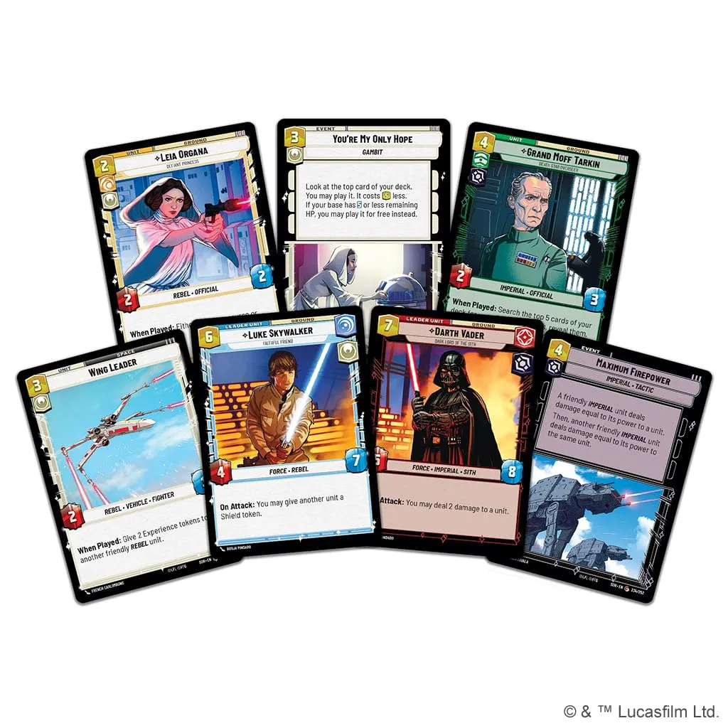 Star Wars Unlimited Spark of Rebellion Starter Englisch 2 Decks