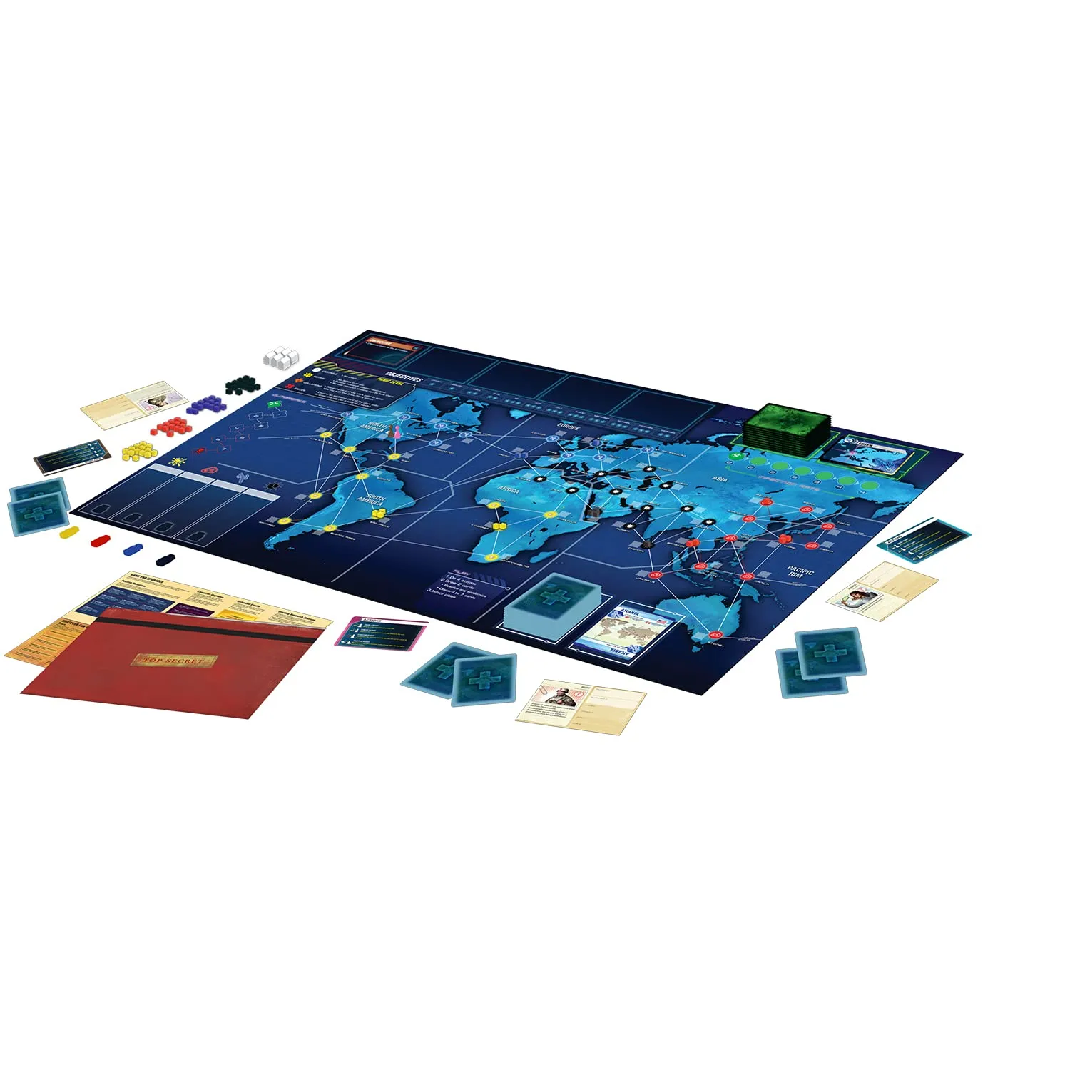 ZMan Pandemic Legacy Season 1 Brettspiel blau deutsch