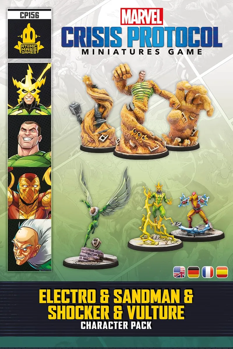 Atomic Mass Marvel Crisis Protocol Electro Sandman Erweiterung
