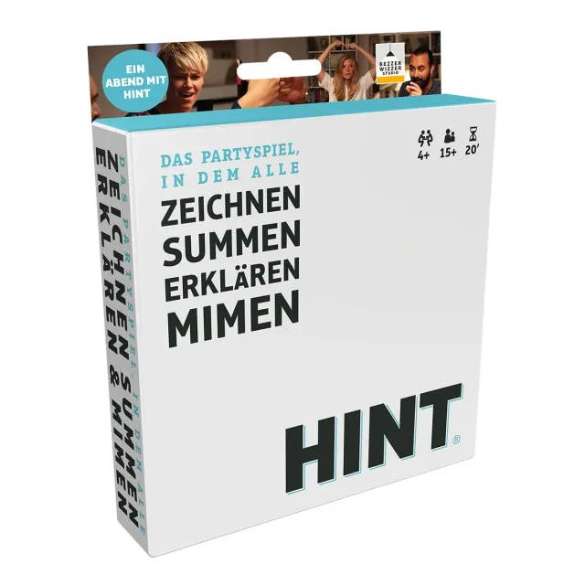 HINT Pocket Partyspiel Deutsch 48 Karten