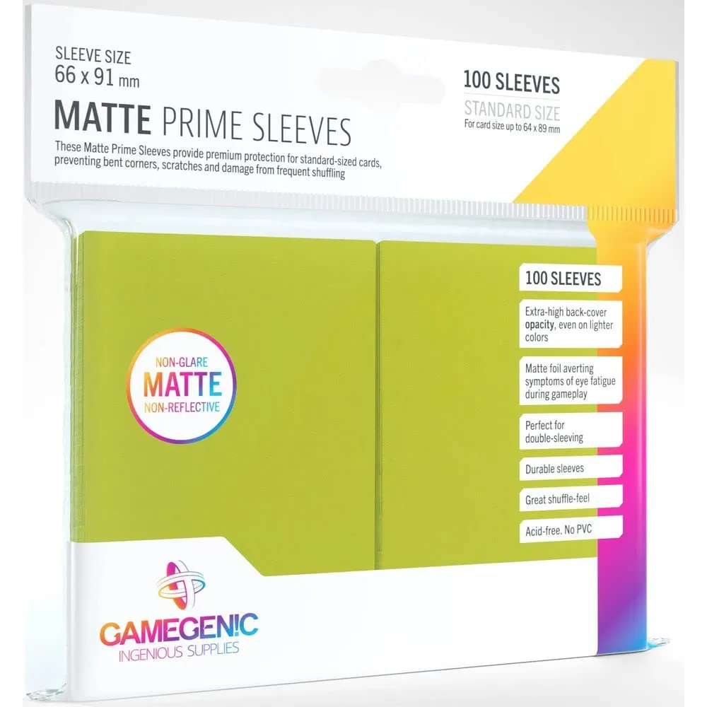 Gamegenic Matte Prime Sleeves Kartenhüllen Violett 100 Stück