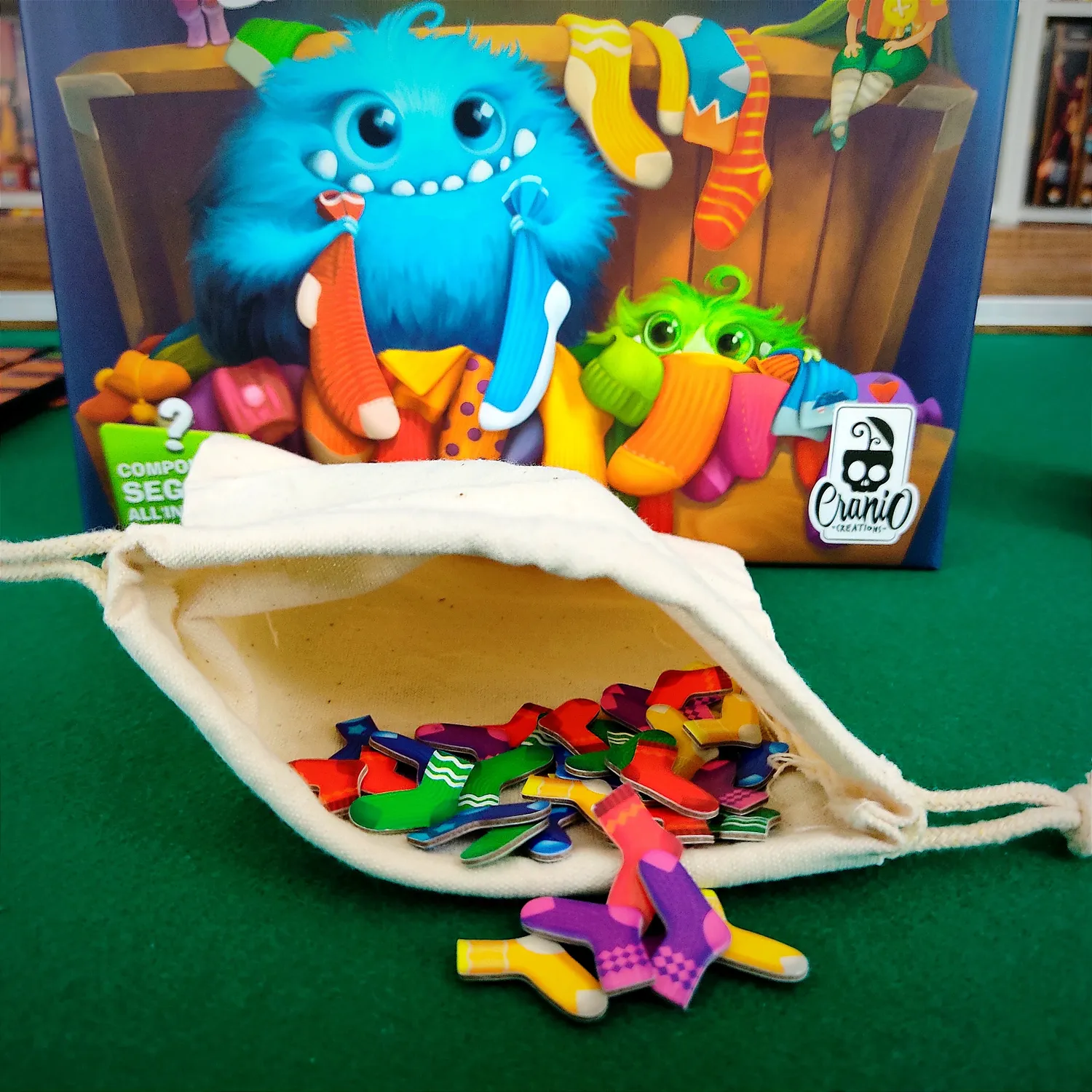 Cranio Sock Monsters Kinderspiel Socken