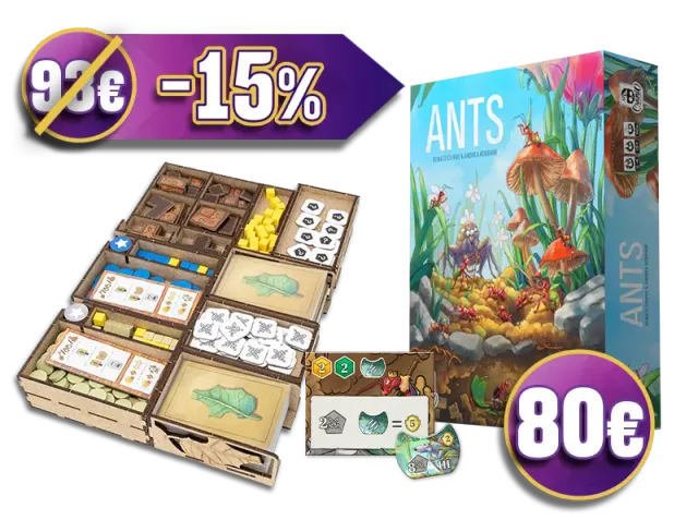Cranio Ants Bundle Organizer Brettspiel Bundle Heroes