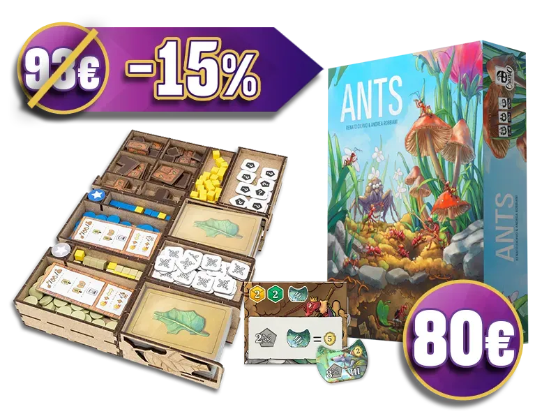 Cranio Ants Bundle Organizer Brettspiel Bundle Heroes