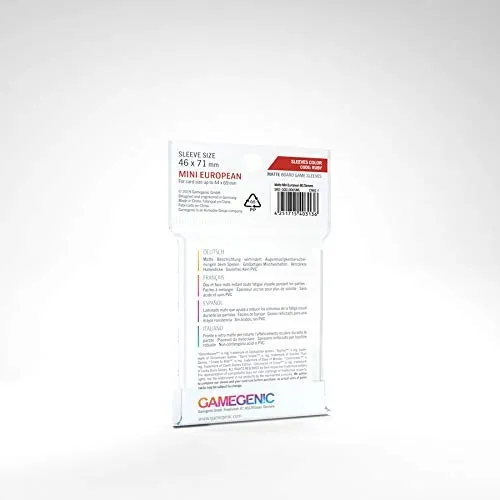 Gamegenic Prime Mini Kartenhüllen transparent 50er