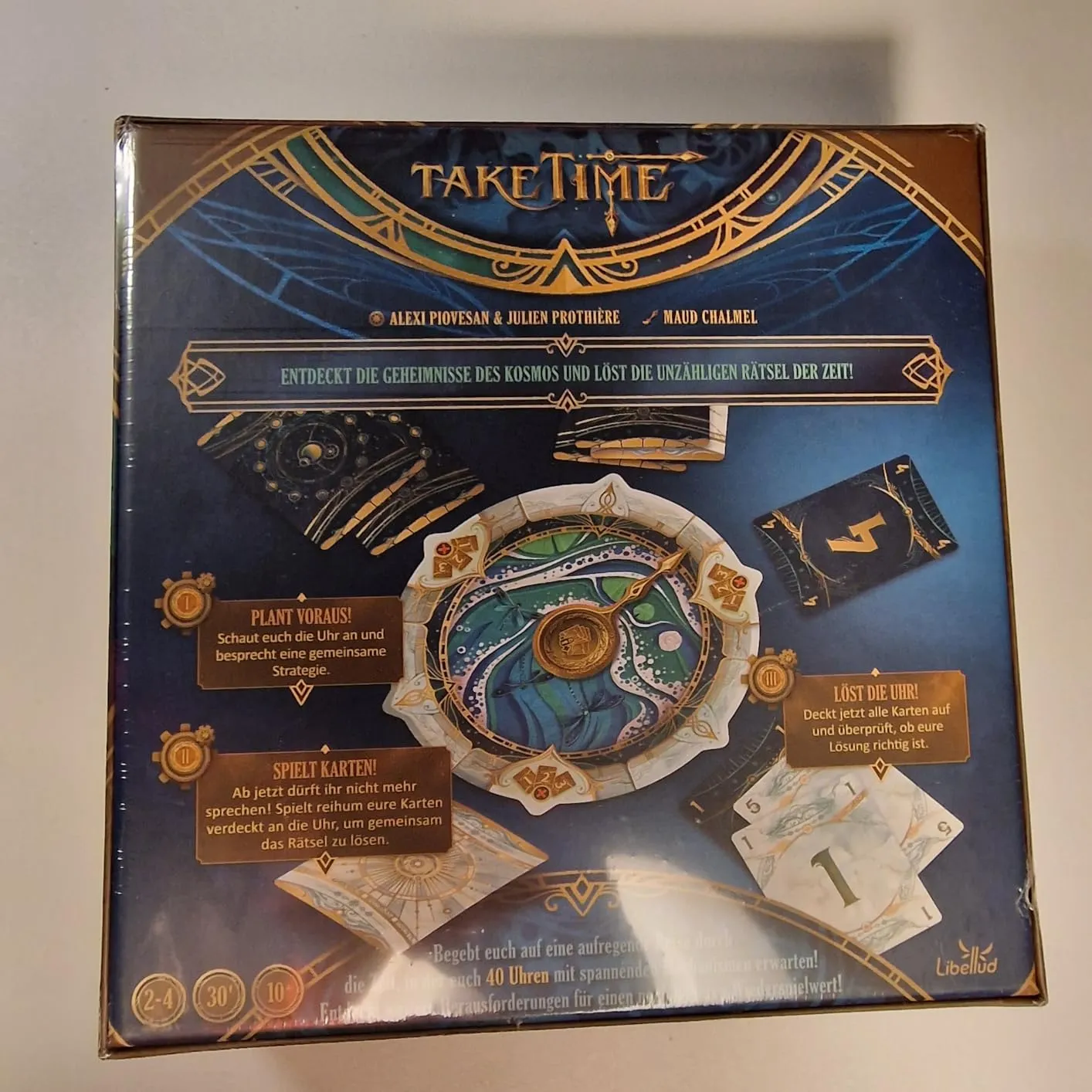 Asmodee Take Time Grundspiel kooperativ deutsch Familie