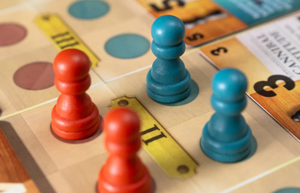 Capstone Games Match of the Century Brettspiel Duell