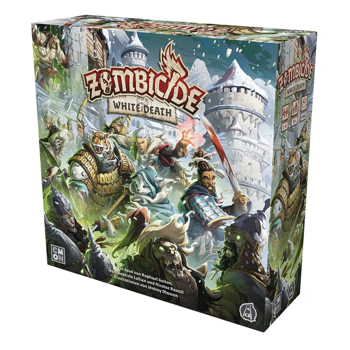 Zombicide White Death Grundspiel deutsch kooperativ