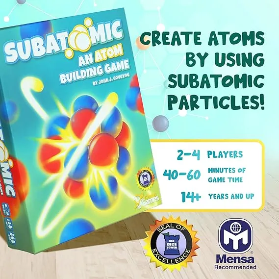 Genius Games Subatomic 2nd Edition Brettspiel Chemie Deckbau