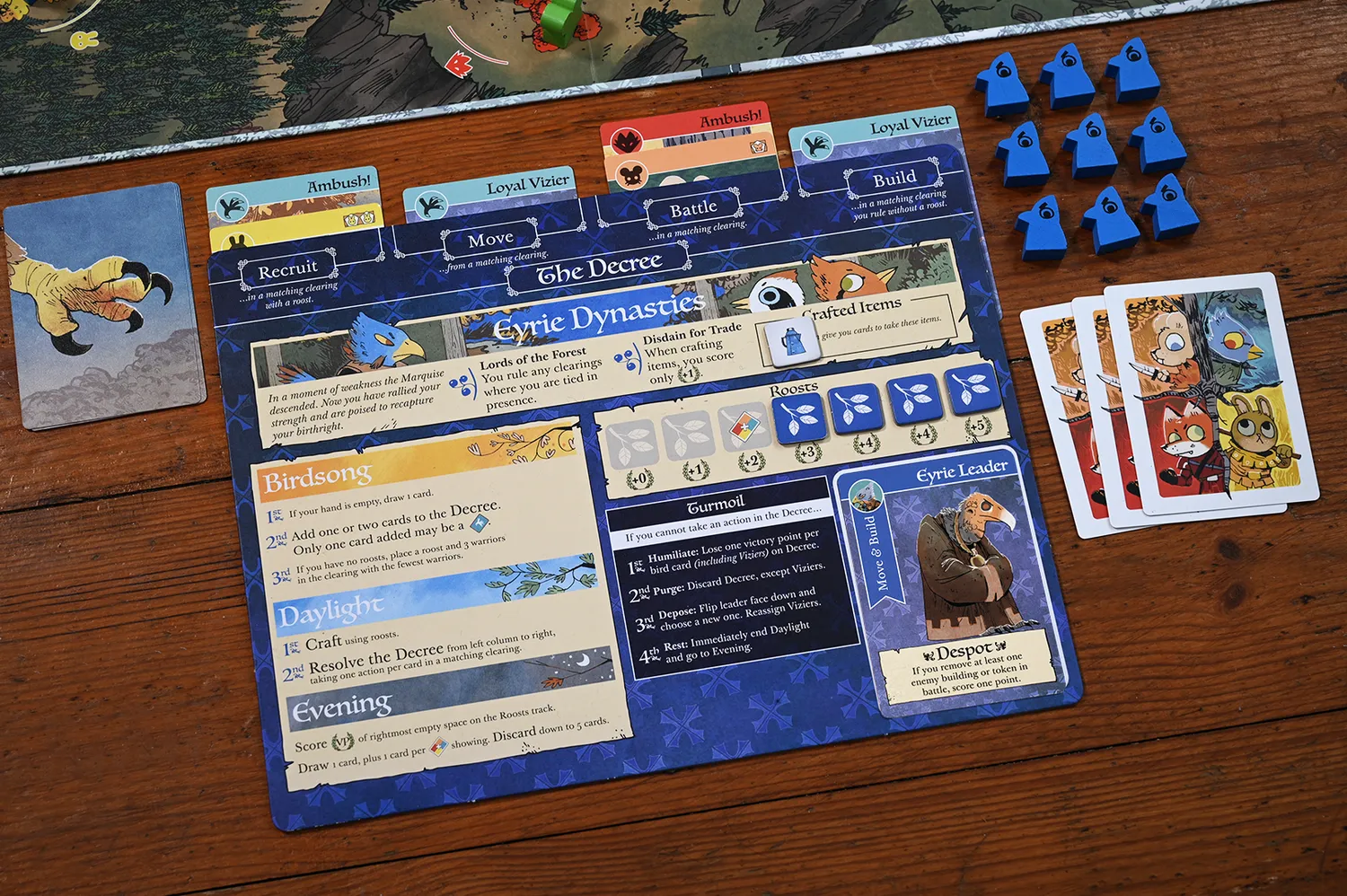Leder Games Root Grundspiel Brettspiel Asymmetrisch