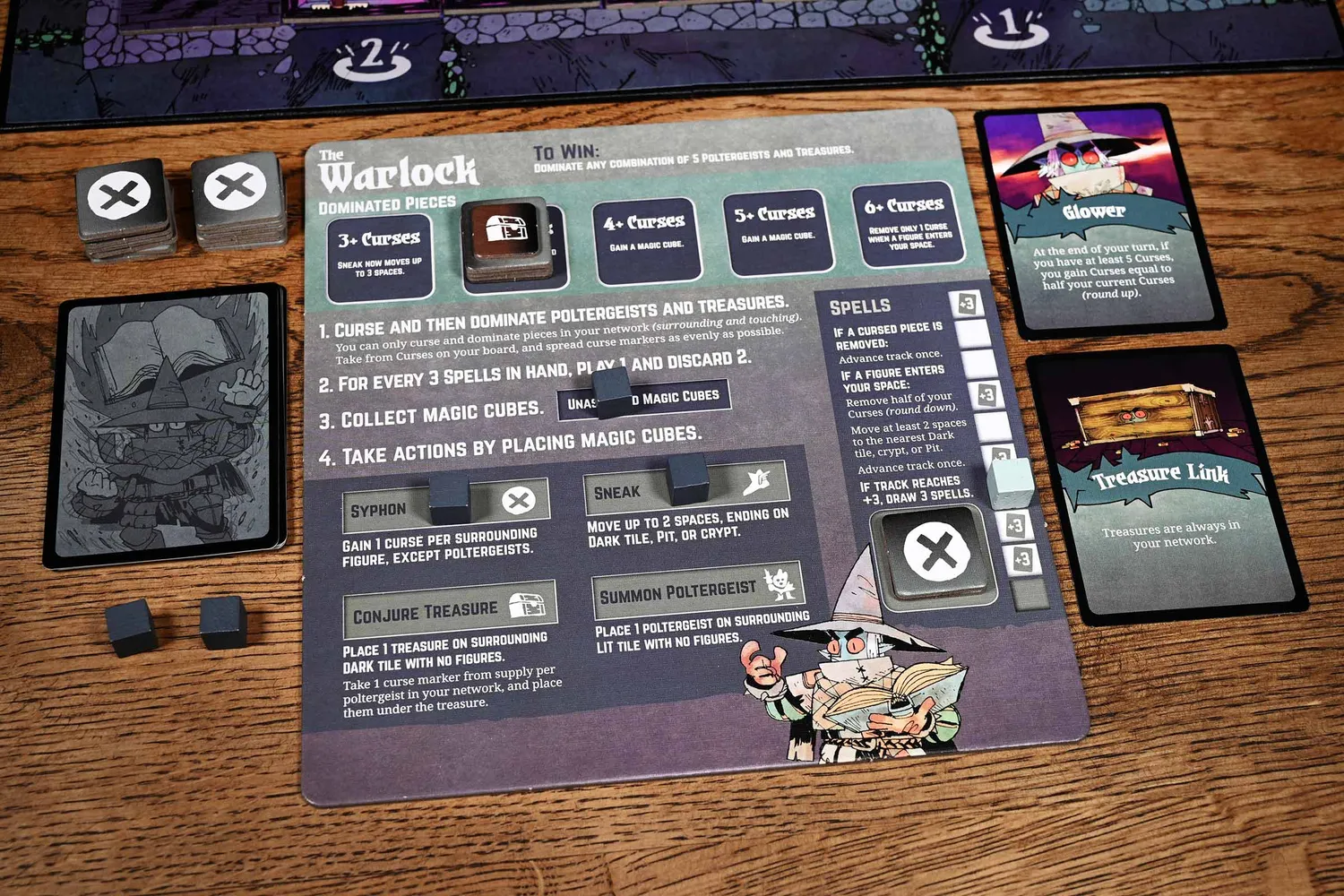 Leder Games Vast The Mysterious Manor Brettspiel asymmetrisch