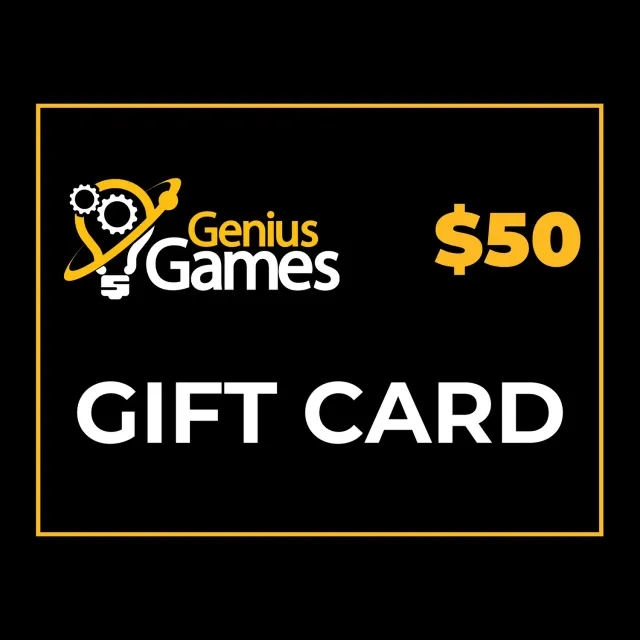 Genius Games Digital Gift Card Gutschein 50 Dollar