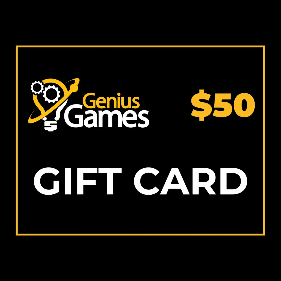 Genius Games Digital Gift Card Gutschein 50 Dollar