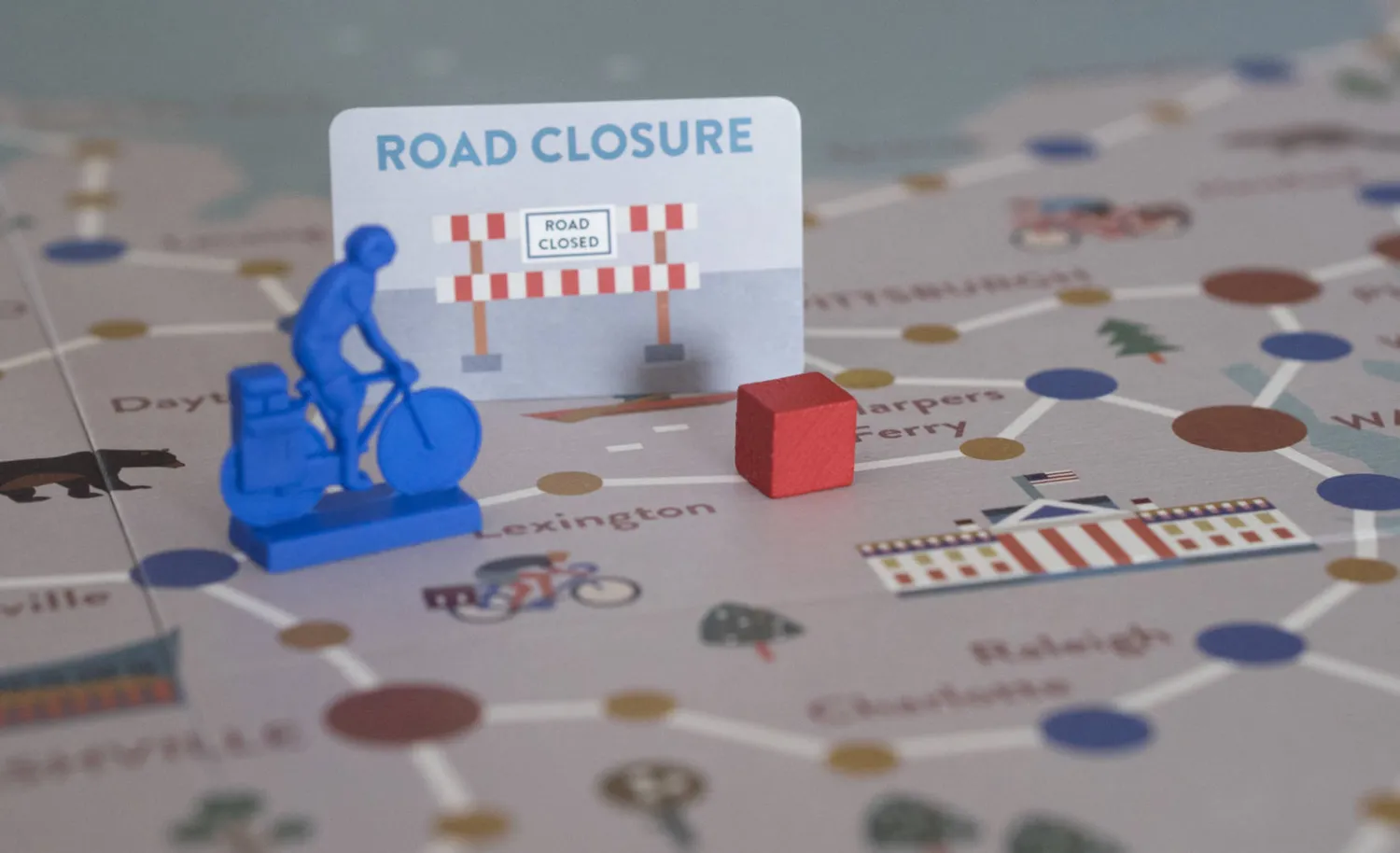 Spielefaible The Open Road Brettspiel Abenteuer