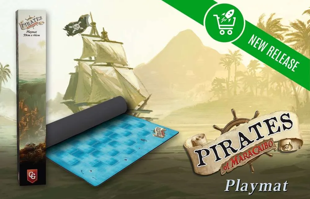 Capstone Games Pirates of Maracaibo Playmat Spielmatte 59x44