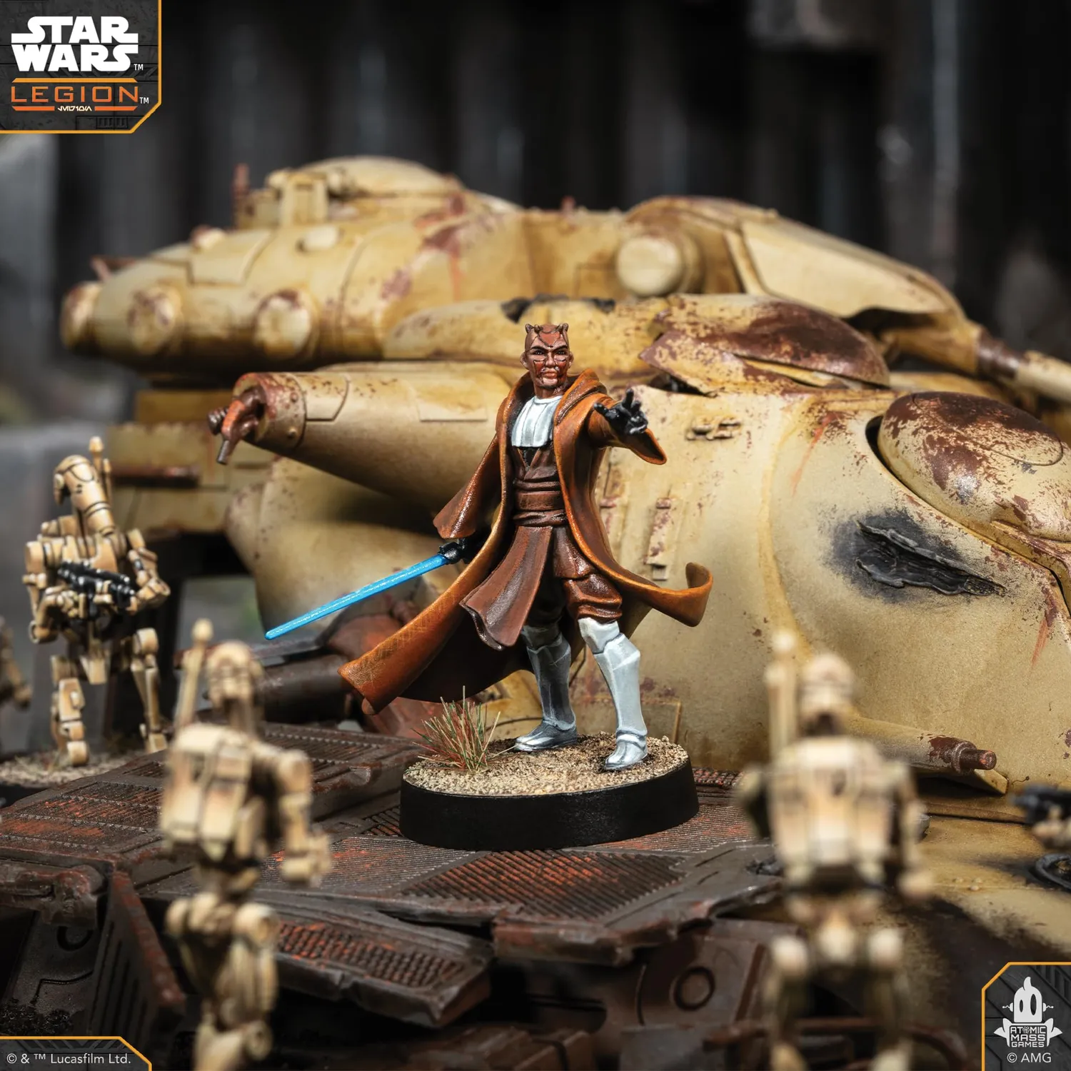 Asmodee Star Wars Legion ARF Troopers Einheit-Erweiterung