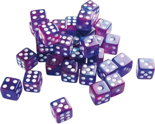 Gamegenic Galaxy Nebula D6 Würfelset 36 Acryl 12mm