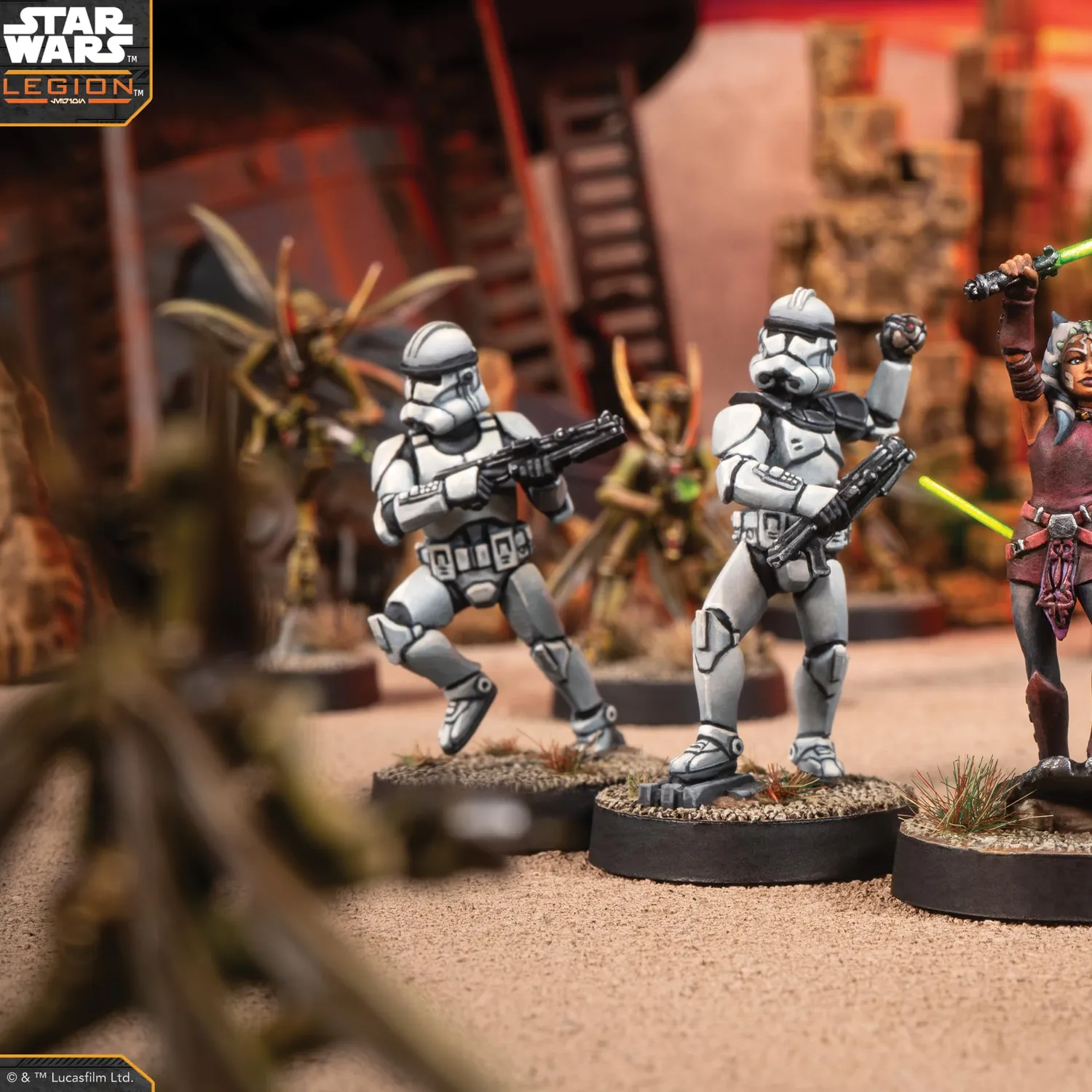 Asmodee Star Wars Legion Ahsoka Tano Commander Erweiterung