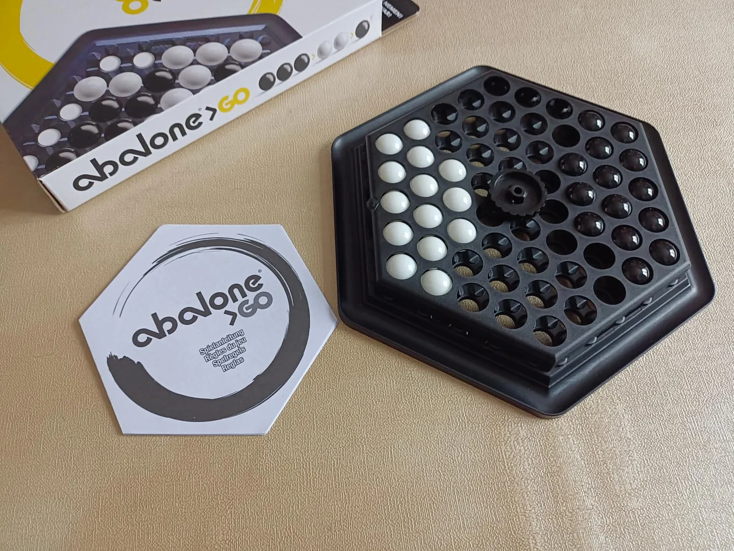 Abalone Go Strategiespiel Reisevariante 2 Spieler