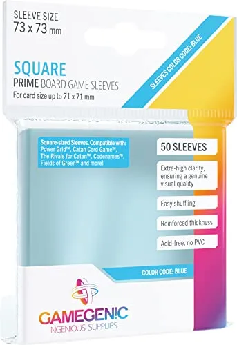 Gamegenic Prime Square Kartenhüllen 73x73 50 Stück