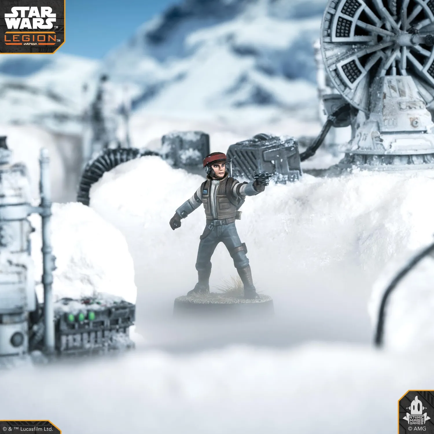 Asmodee Star Wars: Legion Rebellenoffizier & Agent Tabletop-Erweiterung