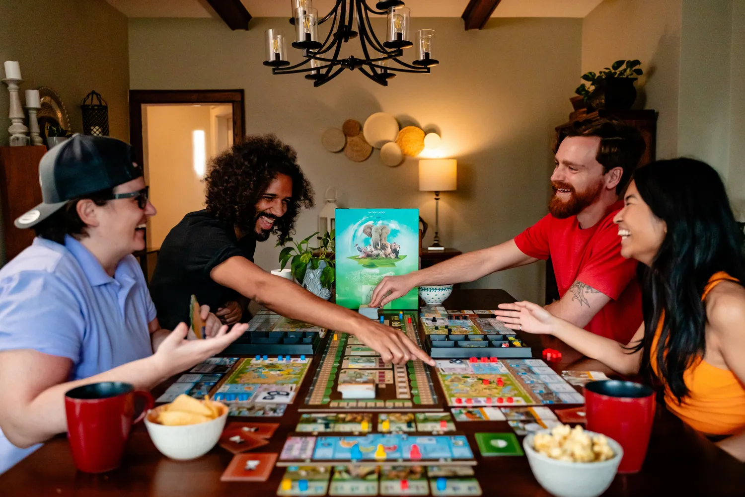 Capstone Games Ark Nova Brettspiel Basisspiel Zoo-Strategie