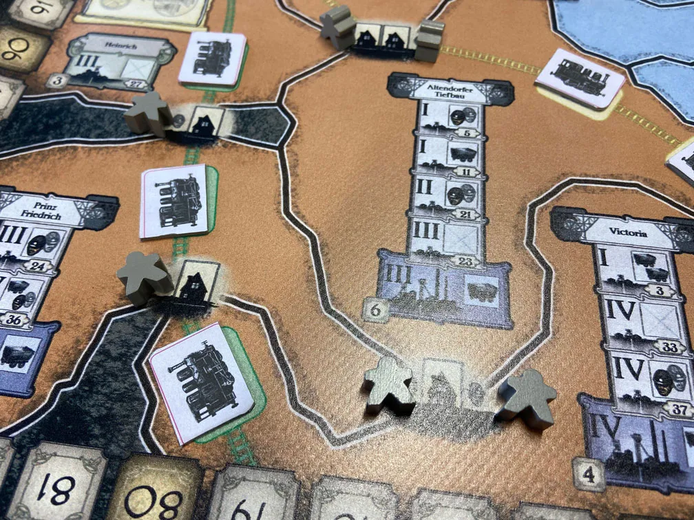 Spielefaible Kohle & Kolonie Brettspiel Ruhrgebiet Neu