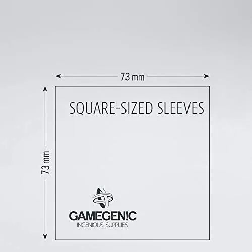 Gamegenic Matte Square Sleeves 73x73mm Kartenhüllen 50 Stück