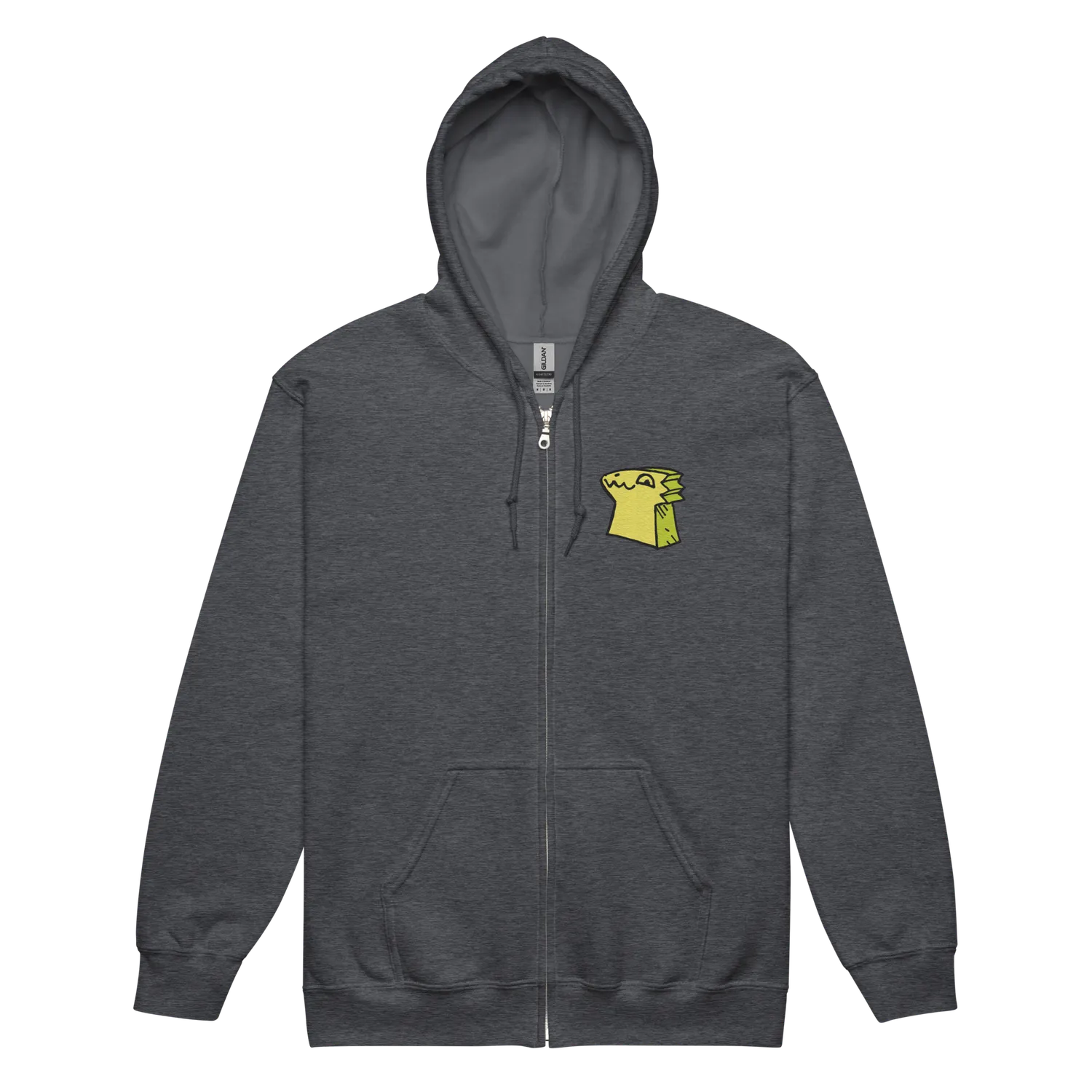 Leder Games Root Lizard Cult Zip Hoodie schwarz L Fleece