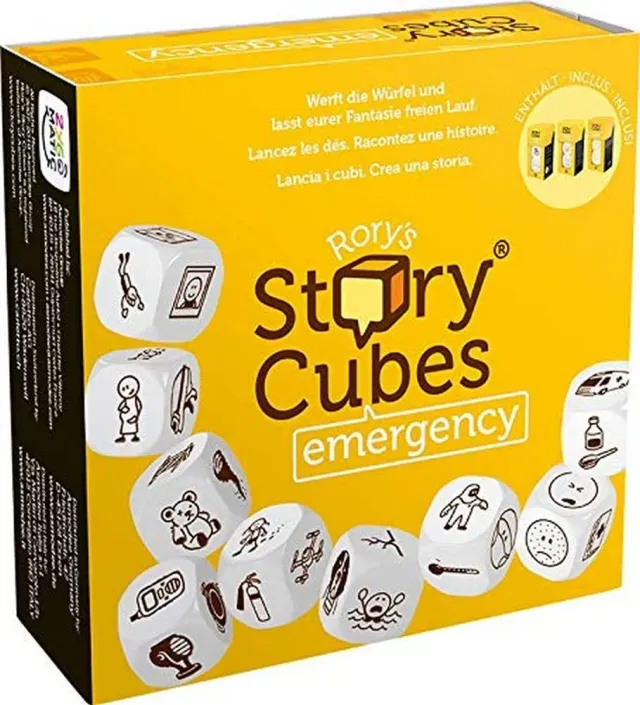 Zygomatic Story Cubes Emergency Würfelspiel 1-12 Spieler