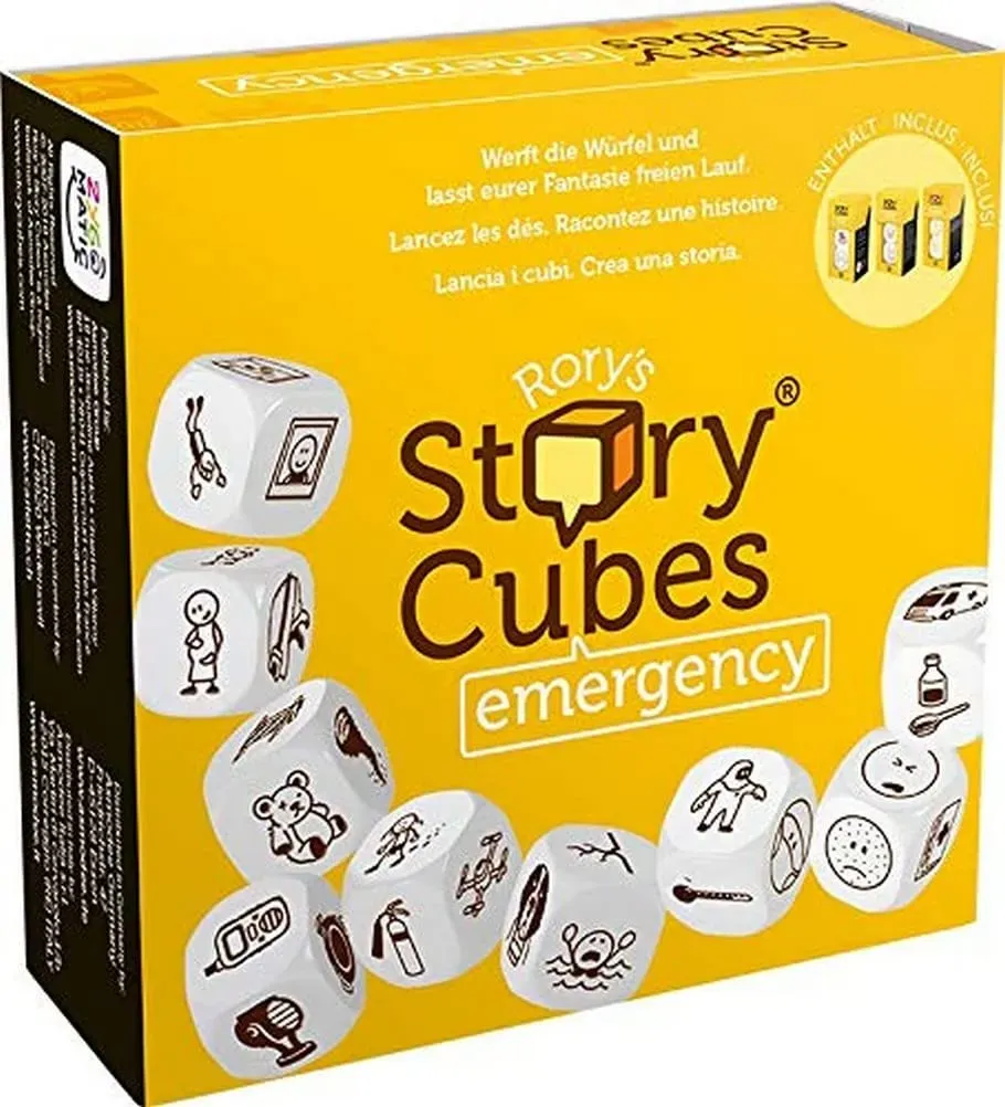 Zygomatic Story Cubes Emergency Würfelspiel 1-12 Spieler