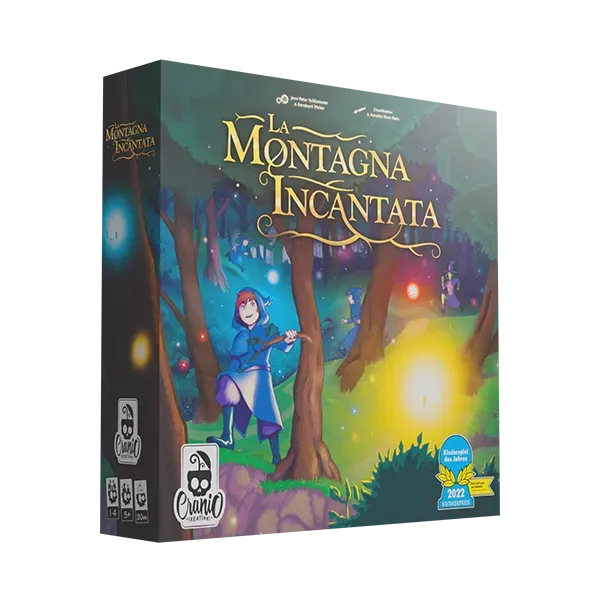 Cranio La Montagna Incantata Brettspiel kooperativ