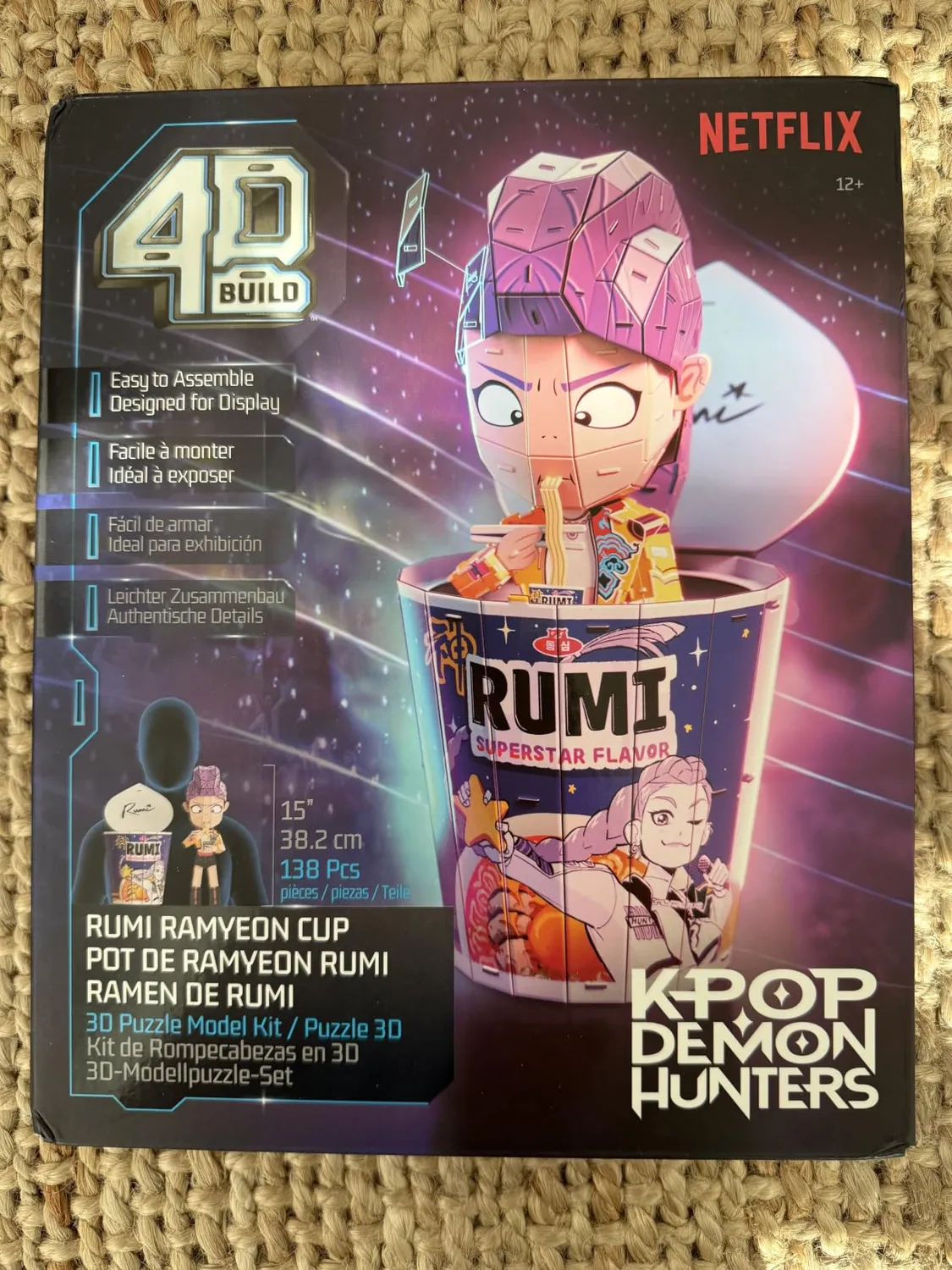 4D Build K-Pop Demon Hunters Rumi 3D-Puzzle 138 Teile