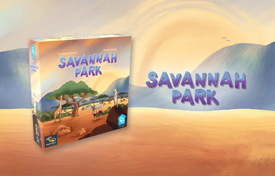 Capstone Games Savannah Park Brettspiel Familie